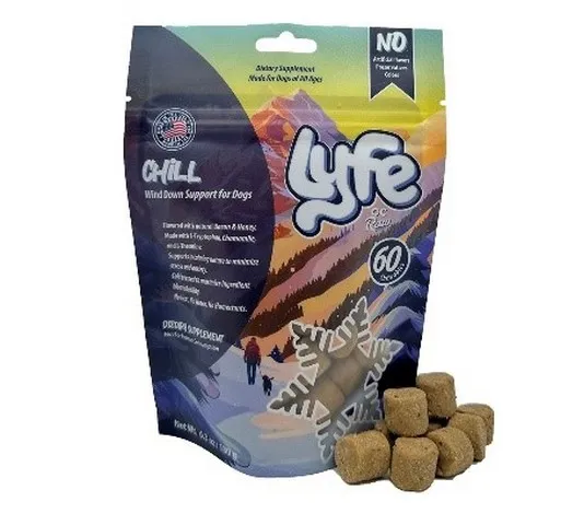 6.3oz OC Raw Lyfe Cold Press Chew Chill - Treats